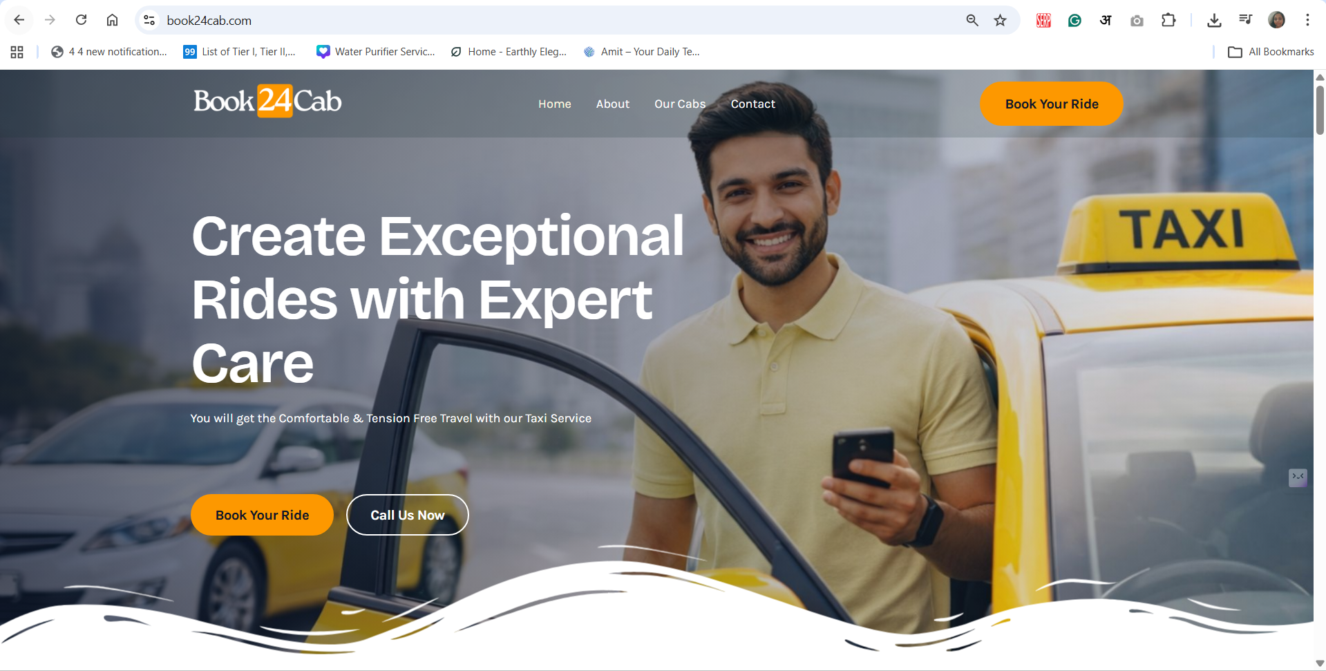 Website design project by Stuti Chowdhari
